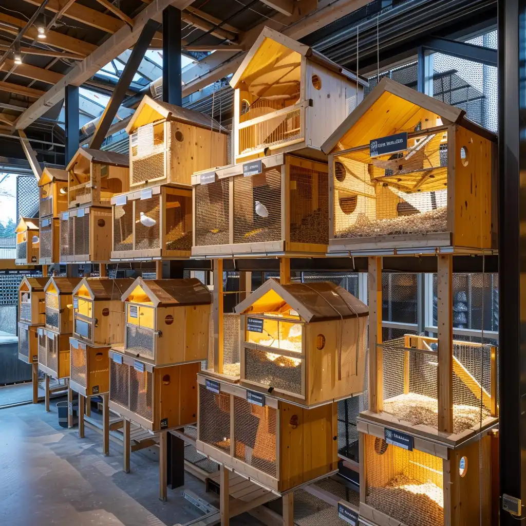 De kunst van het duivenhok: design en functionaliteit
