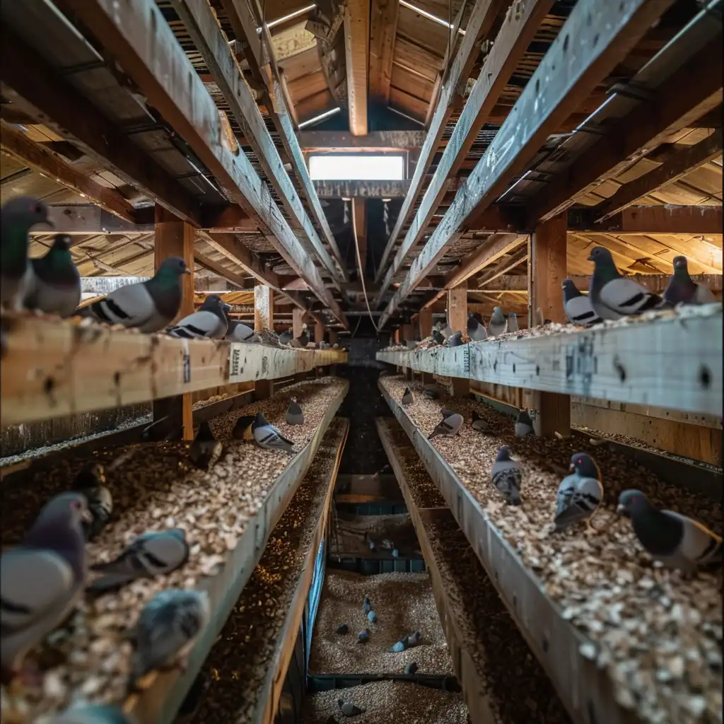 Het belang van goede ventilatie in een duivenhok